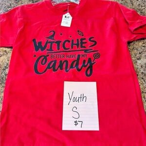 Red Kids Halloween T-Shirt